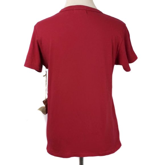 JUNK FOOD Red Vintage Look NFL Arizona Cardinals Short Sleeve Tee NWT - Picture 3 of 6